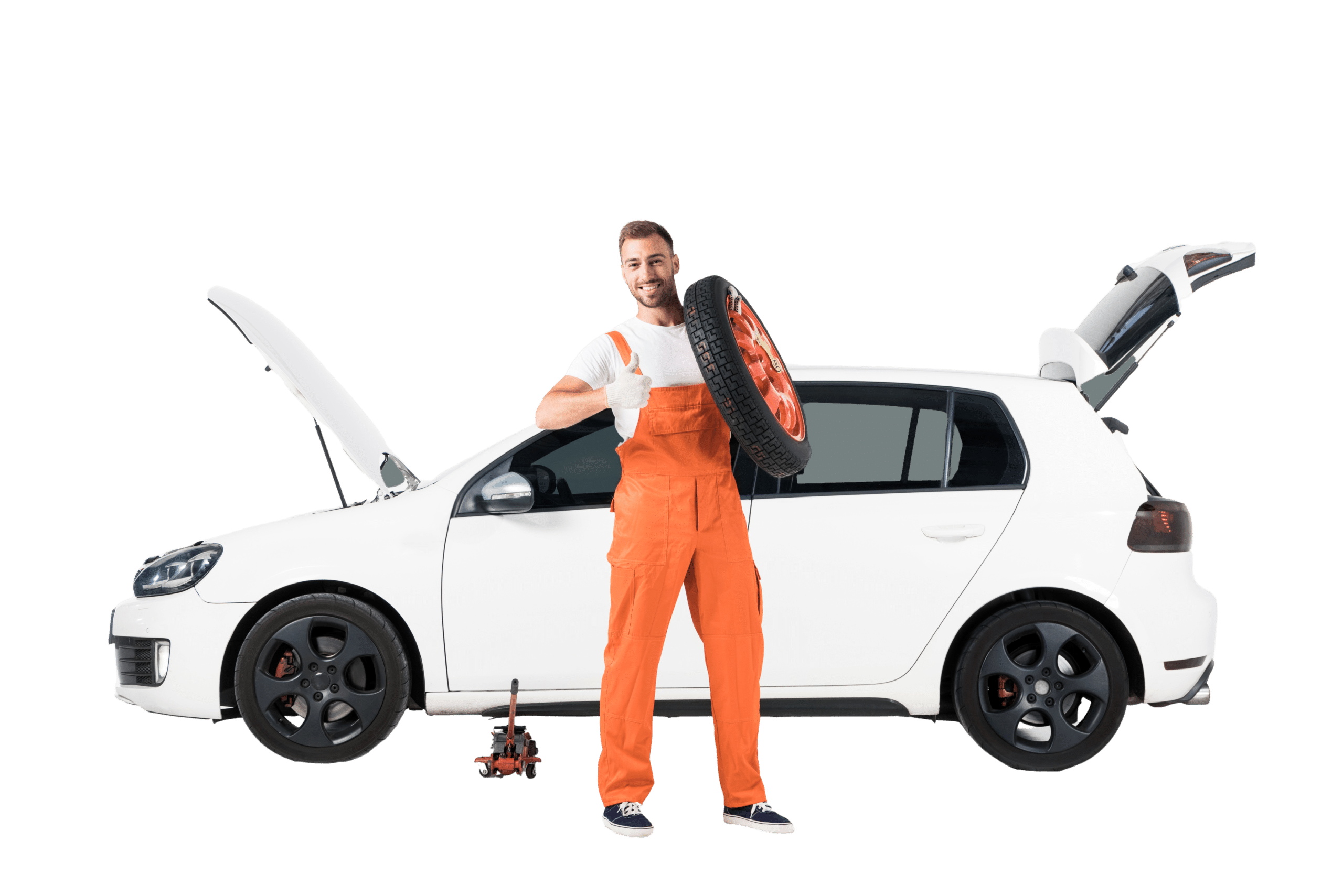 auto-mechanic-holding-car-tire